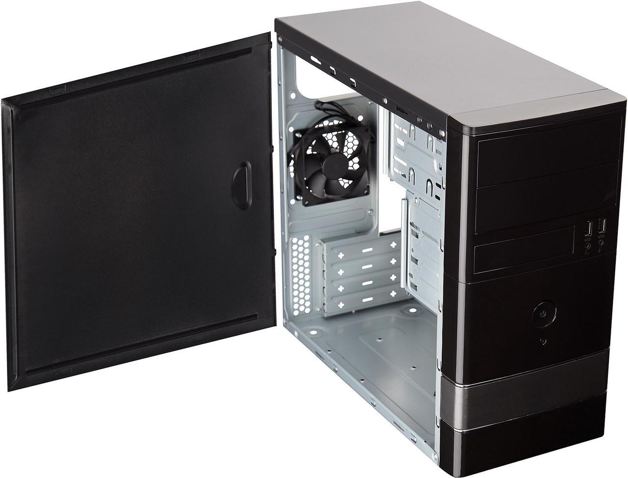 Alt view image 2 of 8 - Rosewill - FBM-01 Micro ATX Mini Tower Computer Case with Dual Fans
