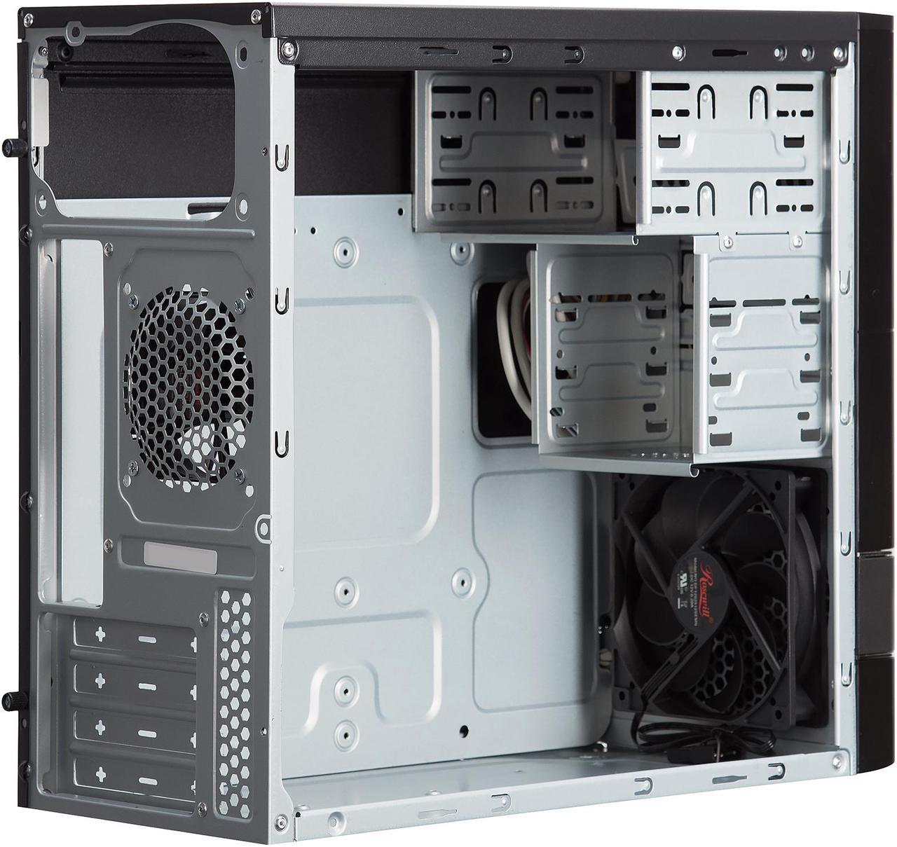 Alt view image 6 of 8 - Rosewill - FBM-01 Micro ATX Mini Tower Computer Case with Dual Fans