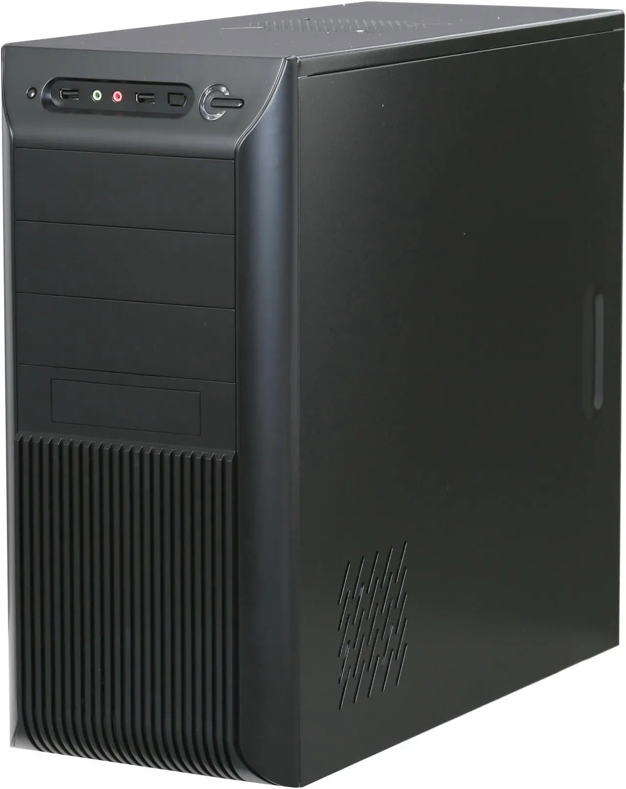 Alt view image 3 of 12 - Rosewill R5730-P BK 120mm Fan Pre-Installed on the Top and 80mm Slim Fan Cooling HDD,ATX Mid Tower Computer Case