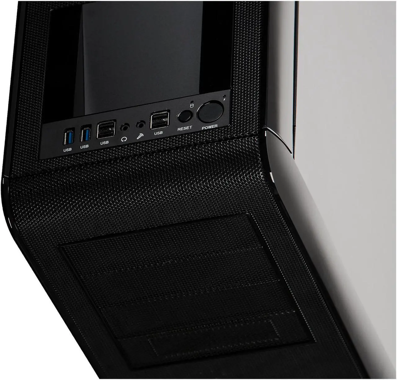 Alt view image 5 of 10 - Rosewill Full Tower Gaming Computer Case, support up to HPTX MB, Support Dual PSU, come with 8 cooling Fans - BlackHawk-Ultra