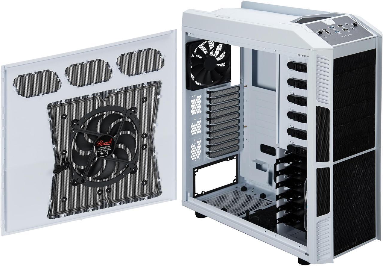 Alt view image 10 of 13 - Rosewill - THOR V2-W Gaming ATX Full Tower Computer Case White Edition, Supports Up to E-ATX / XL-ATX, Comes with Four Fans