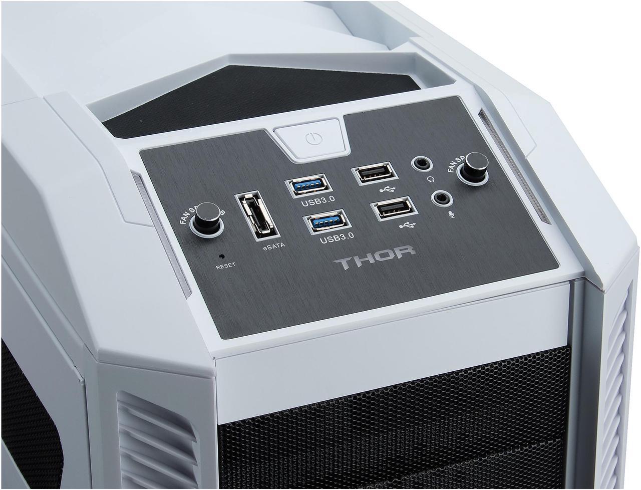 Alt view image 12 of 13 - Rosewill - THOR V2-W Gaming ATX Full Tower Computer Case White Edition, Supports Up to E-ATX / XL-ATX, Comes with Four Fans