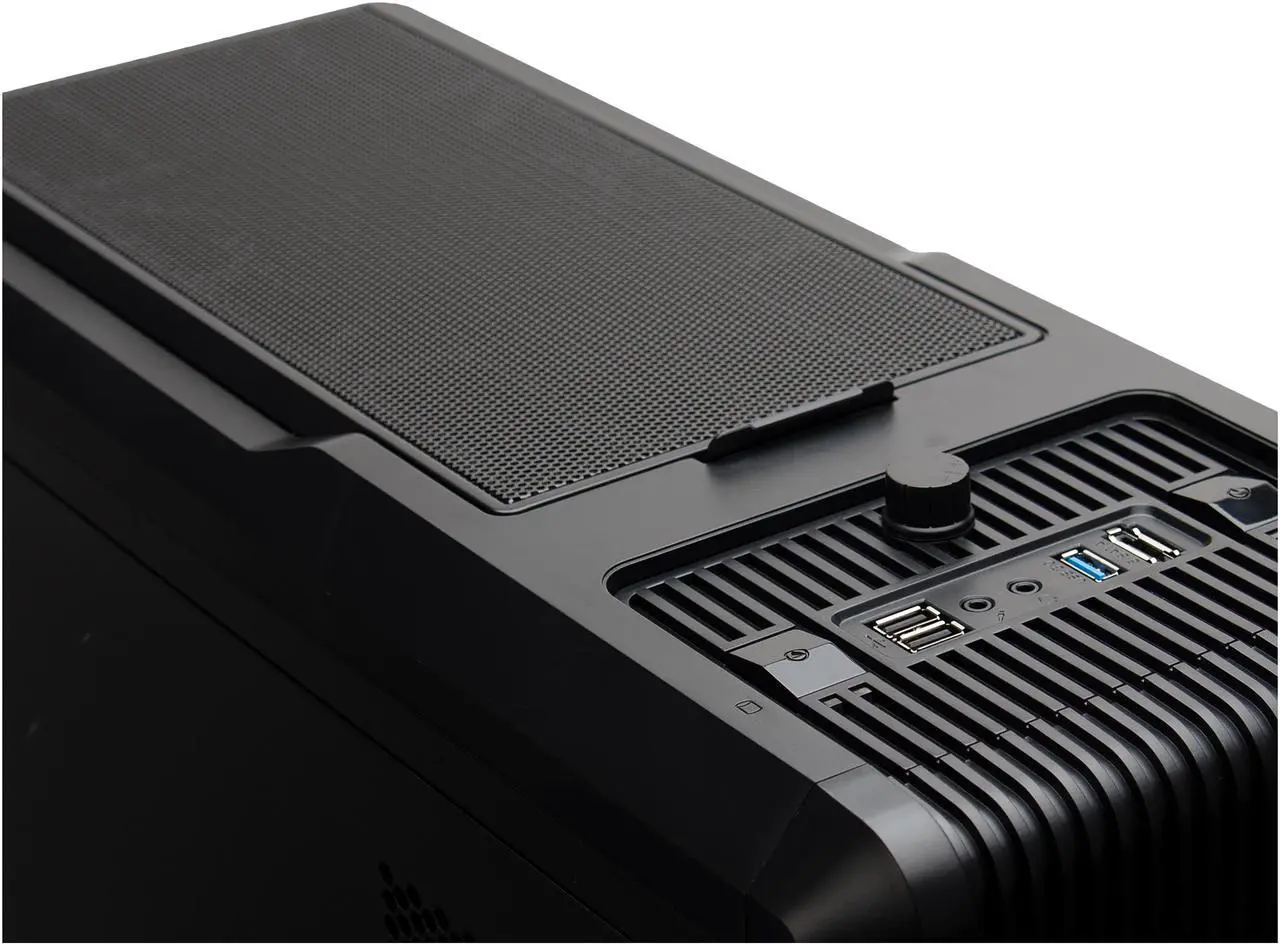 Alt view image 8 of 9 - Rosewill - Black Gaming ATX Mid Tower Case - 2 x Front Fans Included, Fan Controller, Front USB 2.0 & USB 3.0 Ports, Removable Top and Lower-Front Filter Panels - R5