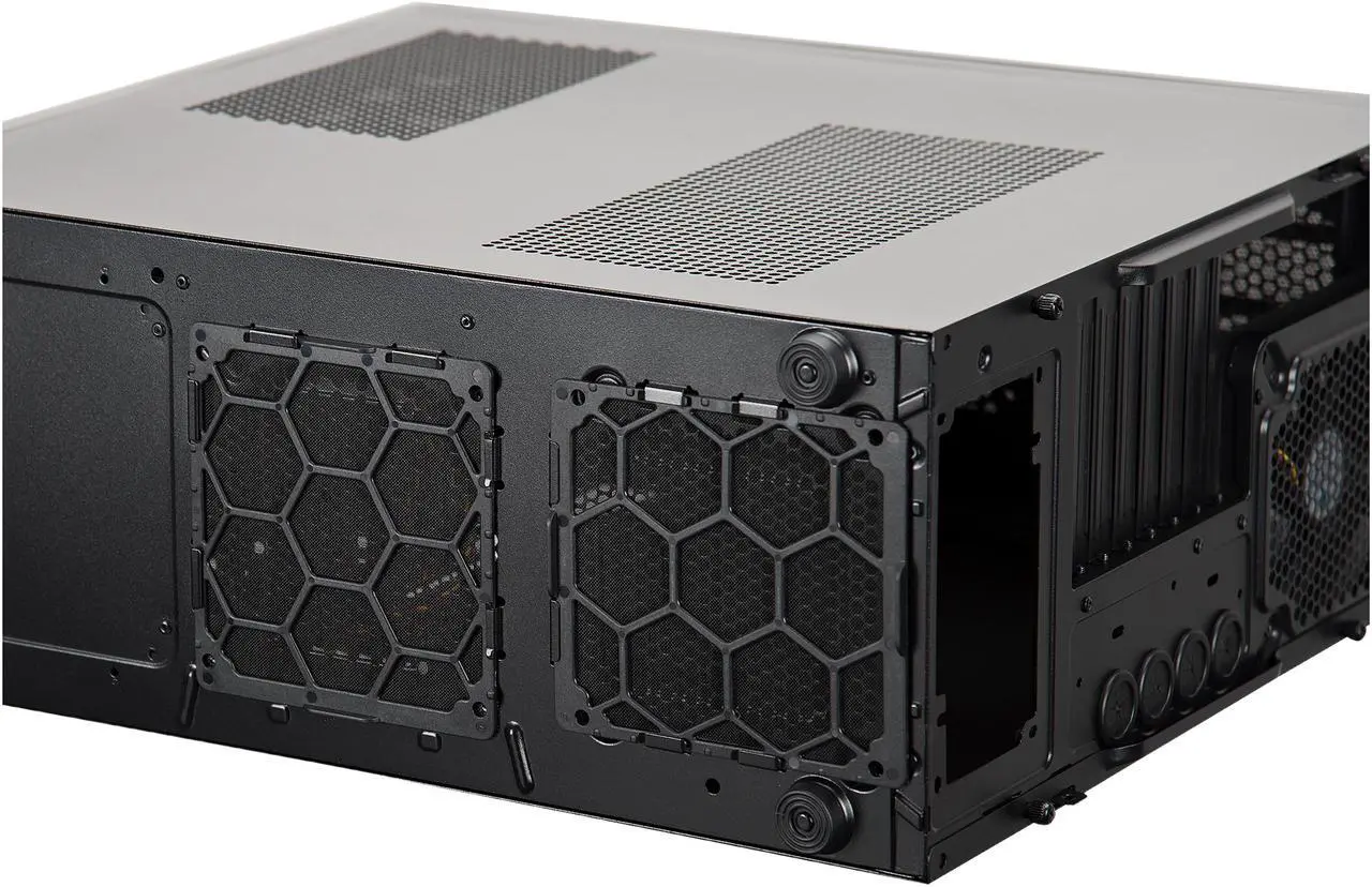 Alt view image 9 of 9 - Rosewill - Black Gaming ATX Mid Tower Case - 2 x Front Fans Included, Fan Controller, Front USB 2.0 & USB 3.0 Ports, Removable Top and Lower-Front Filter Panels - R5