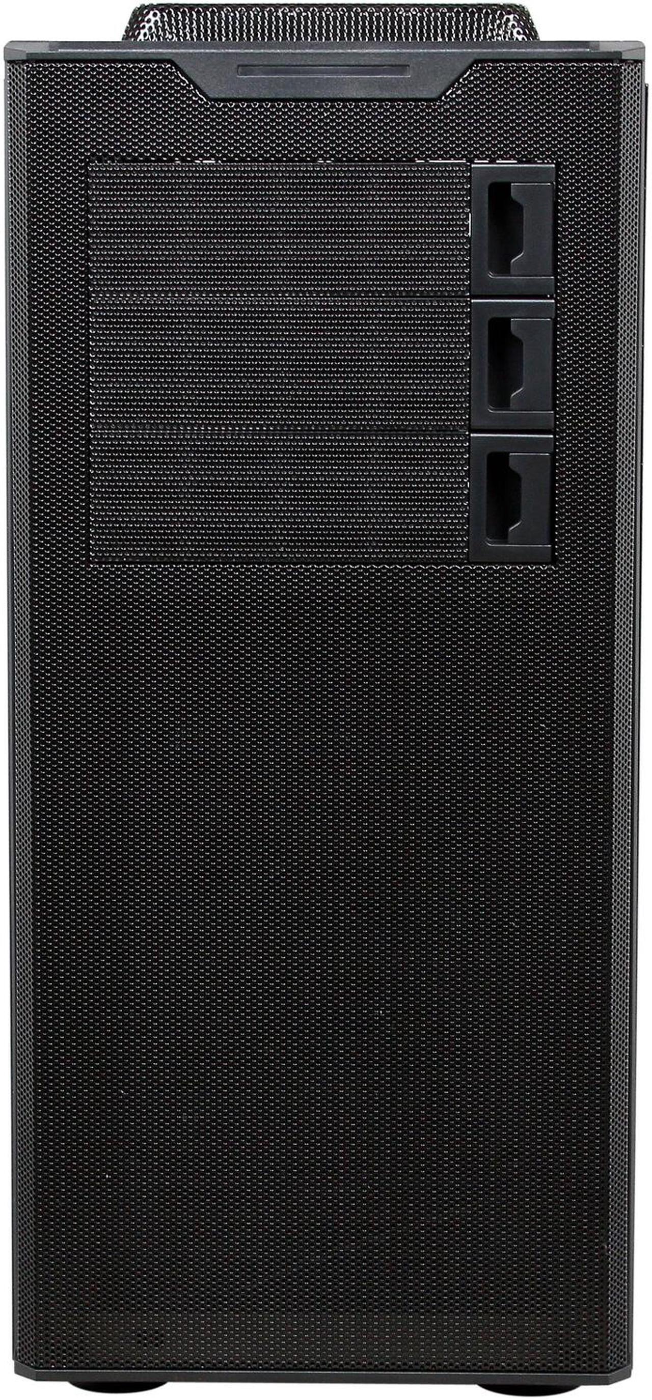 Alt view image 2 of 10 - Rosewill ARMOR-EVO - Gaming Mid Tower Computer Case - Supports Up to E-ATX MBs - Six (6) Pre-Installed Fans: 2 x Front Red LED 120mm, 2 x Top 120mm, 1 x Side 230mm, 1 x Rear 120mm (Supports Up to 9)