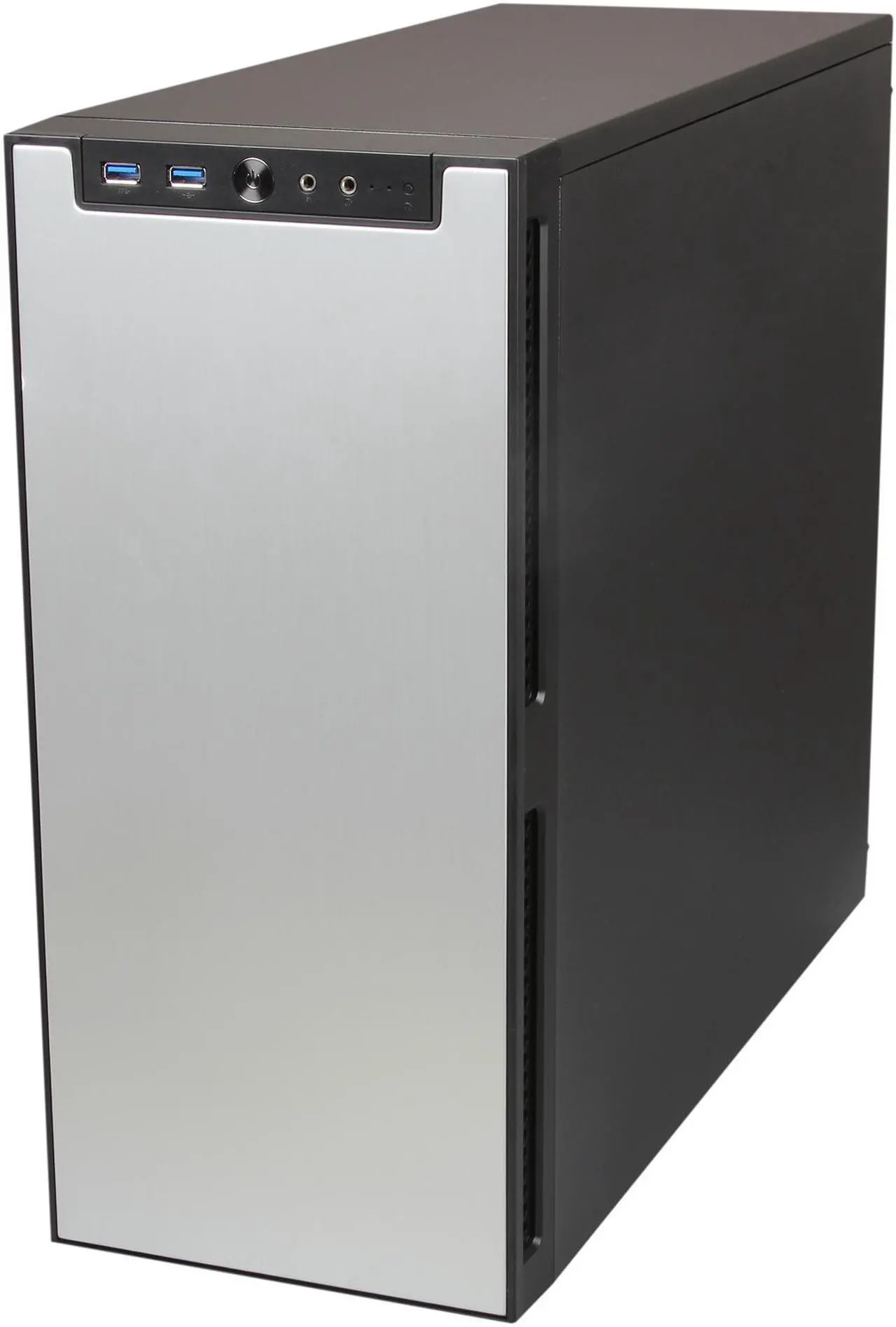 Alt view image 4 of 9 - Rosewill Legacy QT01-S - Tri-Fan, Silver Aluminum Alloy ATX Mid Tower Silent Computer Case