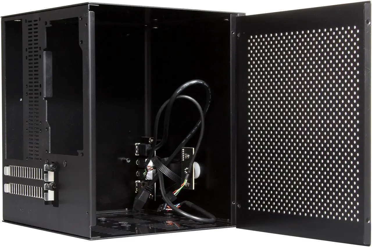Alt view image 6 of 9 - Rosewill Legacy V3 Plus-B - Black Aluminum Alloy Mini ITX Computer Case