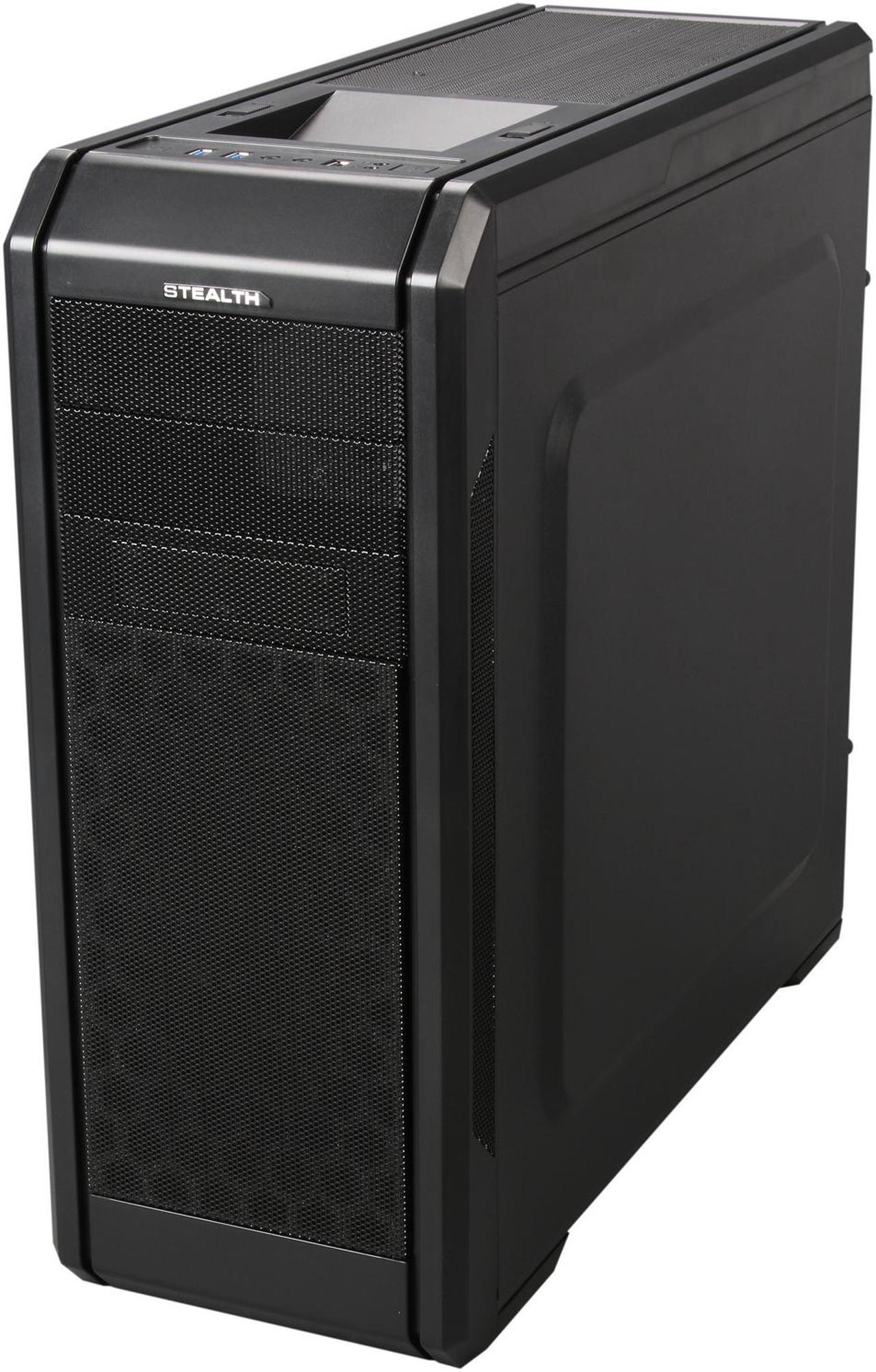 Alt view image 5 of 10 - Rosewill ATX Mid Tower Gaming Computer Case with Side Panel Window - Top HDD Dock and Fan Controller Included, Supports Up To 5 Fans - Stealth