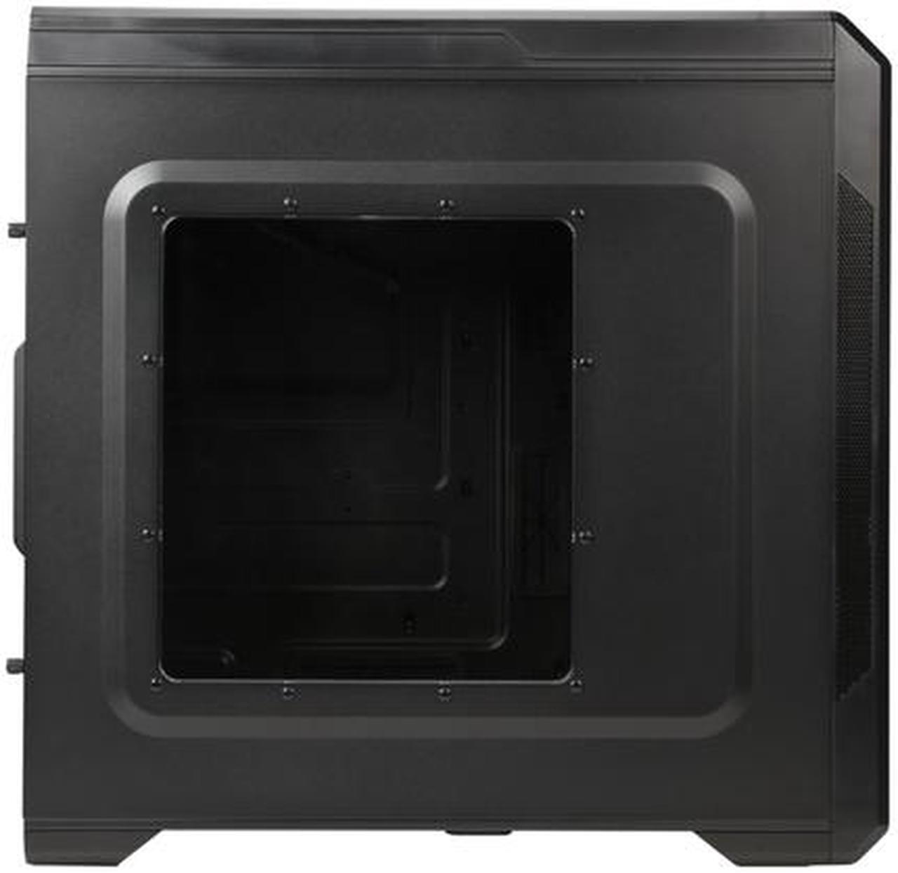 Alt view image 6 of 10 - Rosewill ATX Mid Tower Gaming Computer Case with Side Panel Window - Top HDD Dock and Fan Controller Included, Supports Up To 5 Fans - Stealth