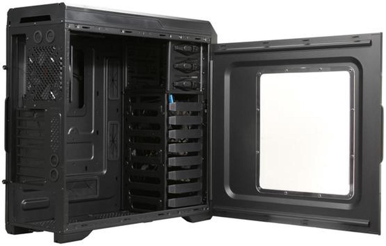Alt view image 7 of 10 - Rosewill ATX Mid Tower Gaming Computer Case with Side Panel Window - Top HDD Dock and Fan Controller Included, Supports Up To 5 Fans - Stealth