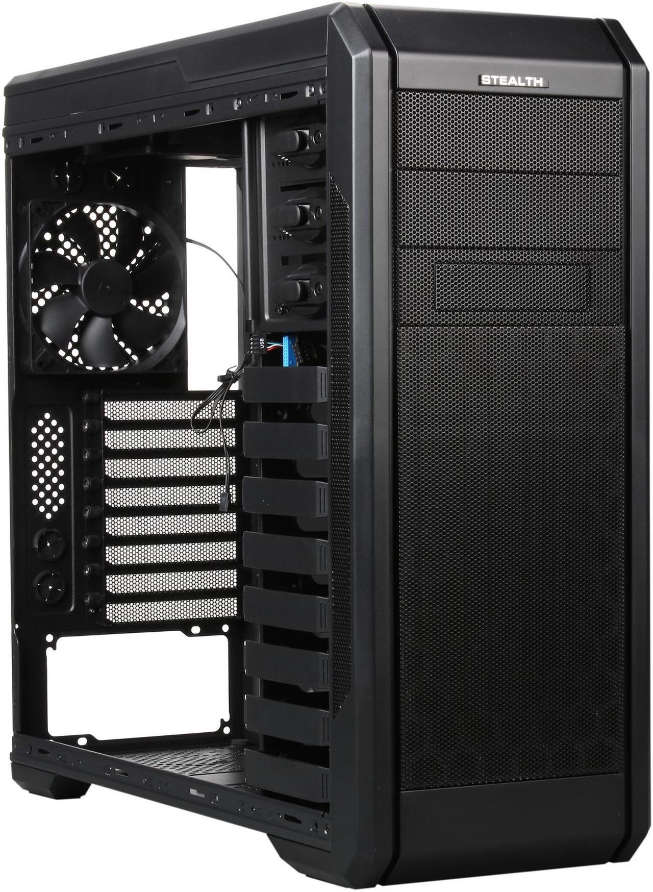Alt view image 9 of 10 - Rosewill ATX Mid Tower Gaming Computer Case with Side Panel Window - Top HDD Dock and Fan Controller Included, Supports Up To 5 Fans - Stealth