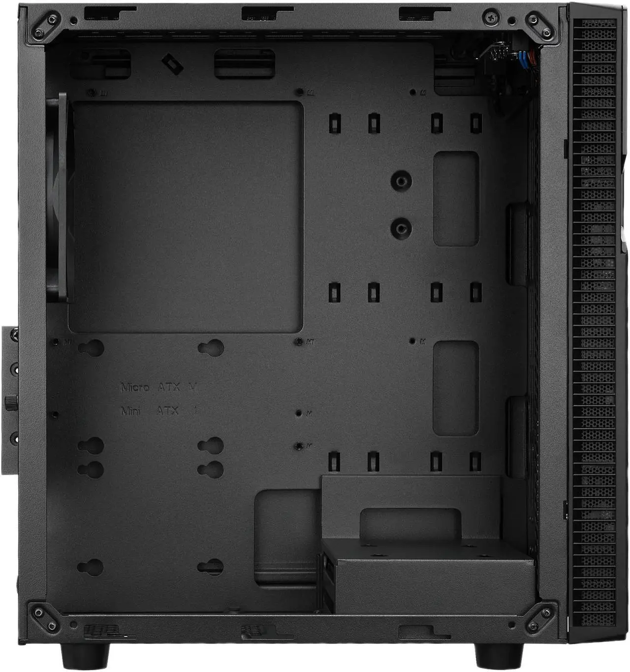 Alt view image 6 of 7 - Rosewill FBM-X2 Micro ATX Mini Tower Desktop Gaming PC Computer Case, 240mm AIO Support, USB 3.0