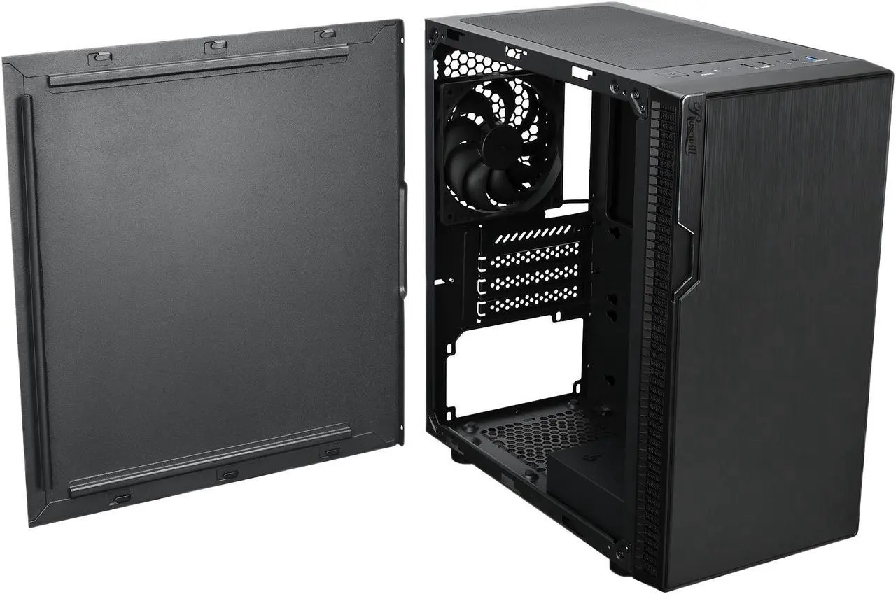 Alt view image 7 of 7 - Rosewill FBM-X2 Micro ATX Mini Tower Desktop Gaming PC Computer Case, 240mm AIO Support, USB 3.0