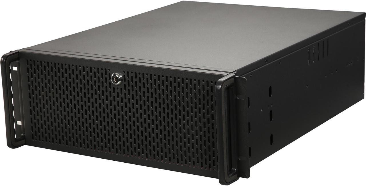 Rosewill RSV-4310 Server Case or Chassis, 4U Rackmount - 4 x Included Cooling Fans, 10 x Internal Bays