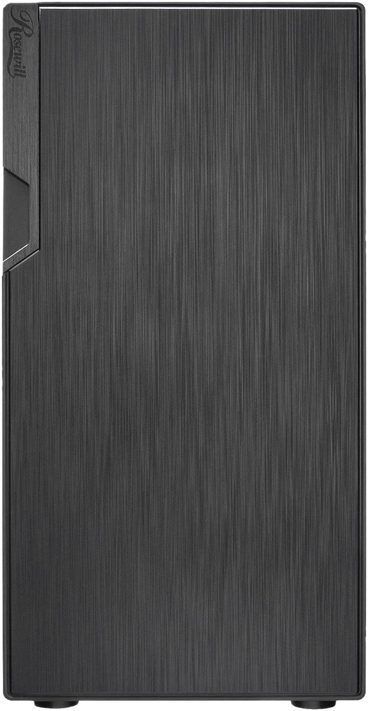 Alt view image 5 of 8 - Rosewill FBM-X2-400 Micro ATX Mini Tower Desktop Gaming PC Computer Case with Pre-Installed 400W PSU, 240mm AIO Support, USB 3.0