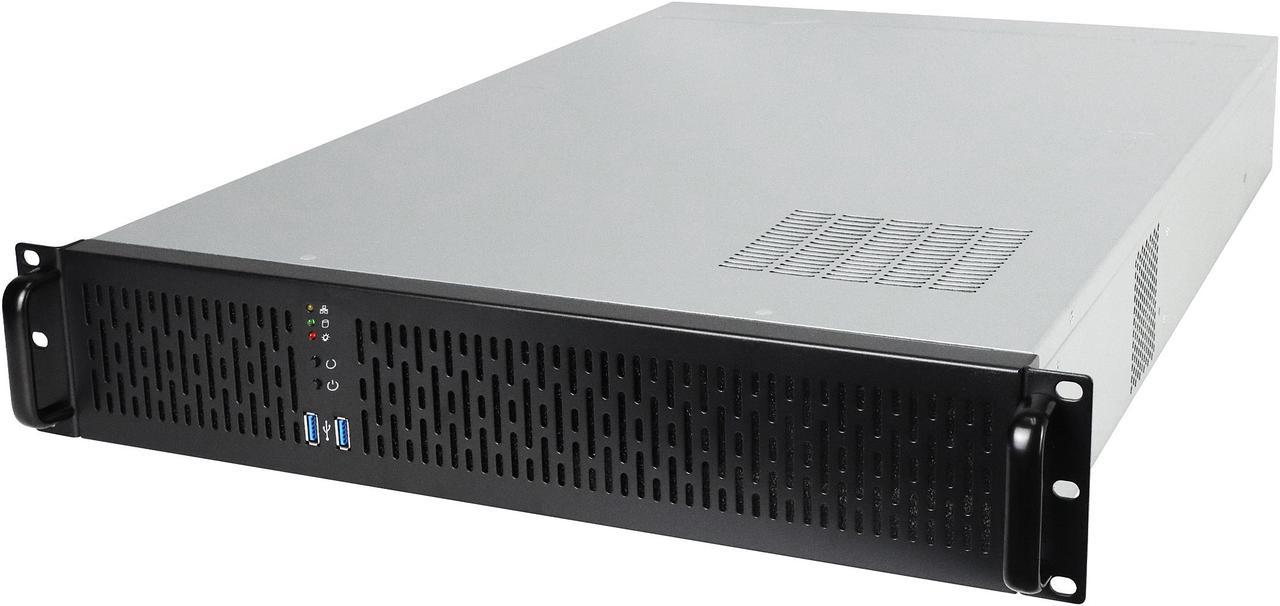 Rosewill 2U Server Chassis Rackmount Case, 4x 3.5" Bays, 2x 2.5" Devices, E-ATX Compatible, 3x 80mm PWM Fans, 2x USB 3.0 - RSV-Z2900U