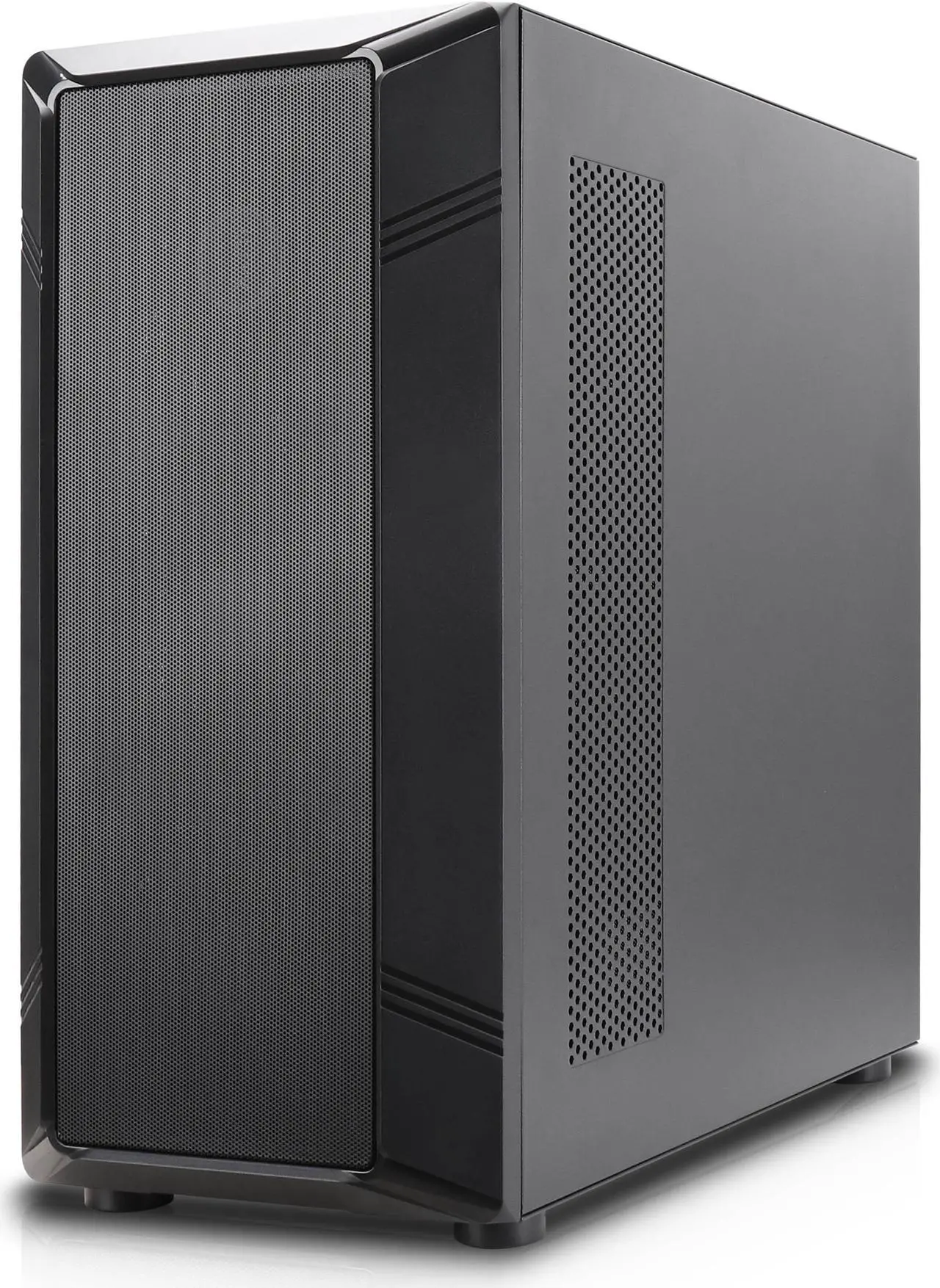 Alt view image 10 of 10 - Rosewill Helium NAS ATX Mid Tower Computer Case, Mesh Panel, 4x 140mm PWM Fan, Ideal for DIY NAS, media servers, or small business applications - Black
