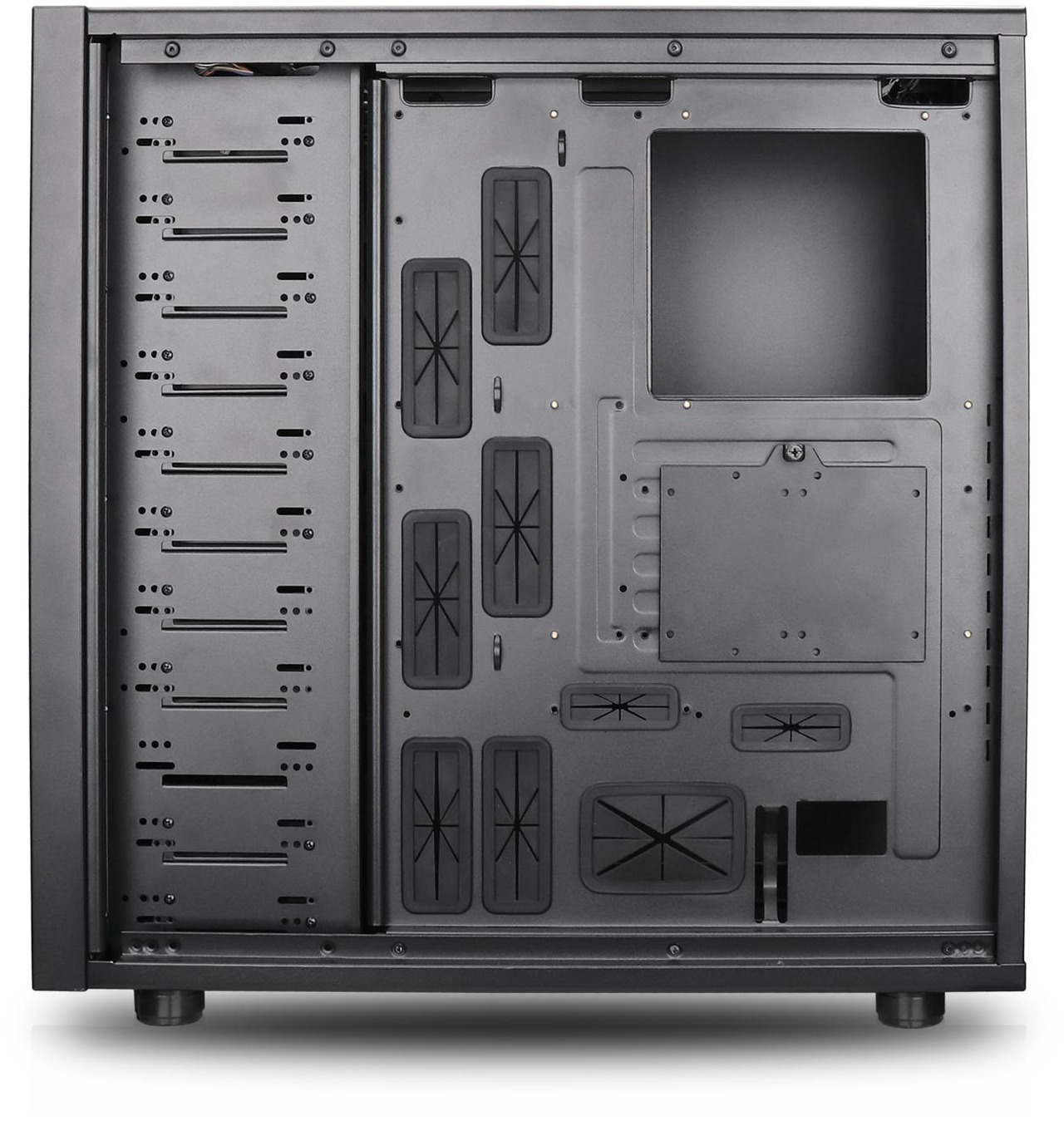 Open Box: Rosewill THOR NAS - Full Tower Workstation Case | Server Chassis | Supports up to 11 x 3.5" HDD and 13 x 2.5" SSD | E-ATX Compatible | 1 x 140mm PWM Fan | USB 3.2 Type-C | Ideal for AI Servers - Newegg.com - Open Box condition - Image 16