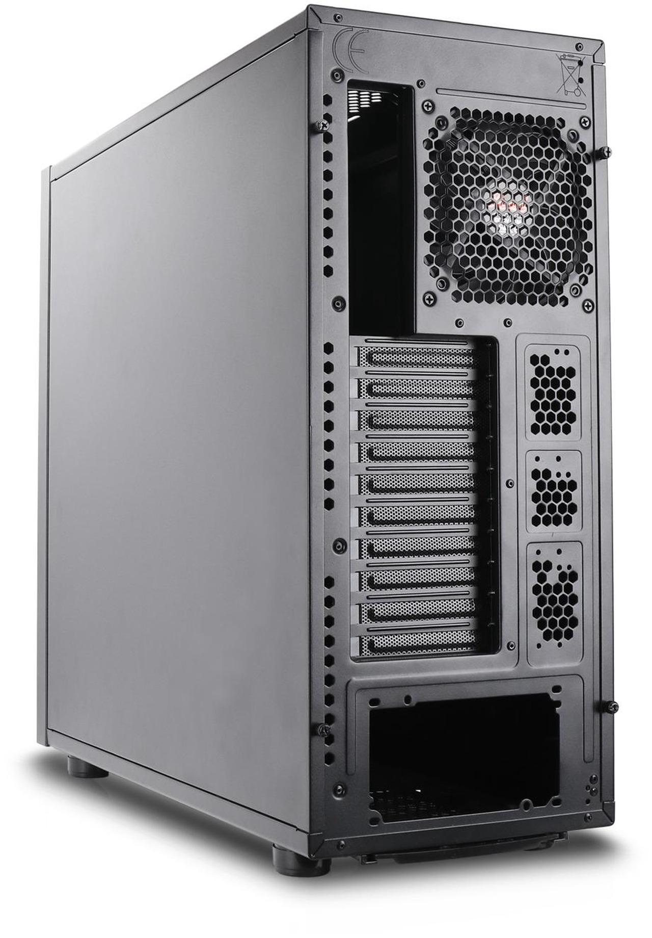 Open Box: Rosewill THOR NAS - Full Tower Workstation Case | Server Chassis | Supports up to 11 x 3.5" HDD and 13 x 2.5" SSD | E-ATX Compatible | 1 x 140mm PWM Fan | USB 3.2 Type-C | Ideal for AI Servers - Newegg.com - Open Box condition - Image 19