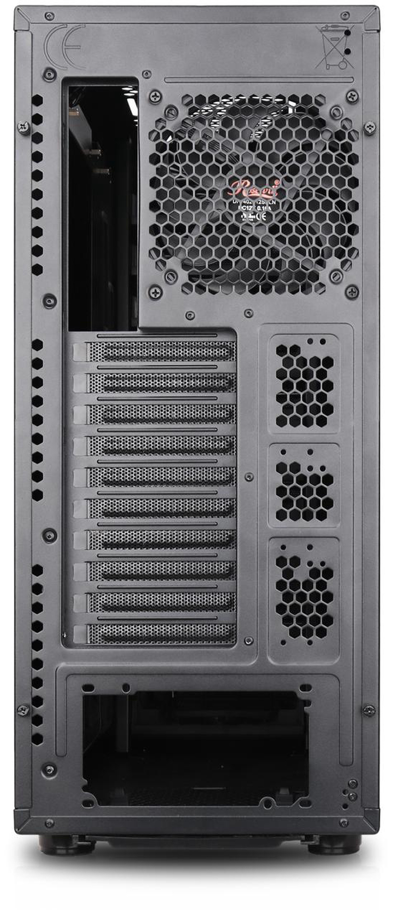 Open Box: Rosewill THOR NAS - Full Tower Workstation Case | Server Chassis | Supports up to 11 x 3.5" HDD and 13 x 2.5" SSD | E-ATX Compatible | 1 x 140mm PWM Fan | USB 3.2 Type-C | Ideal for AI Servers - Newegg.com - Open Box condition - Image 20