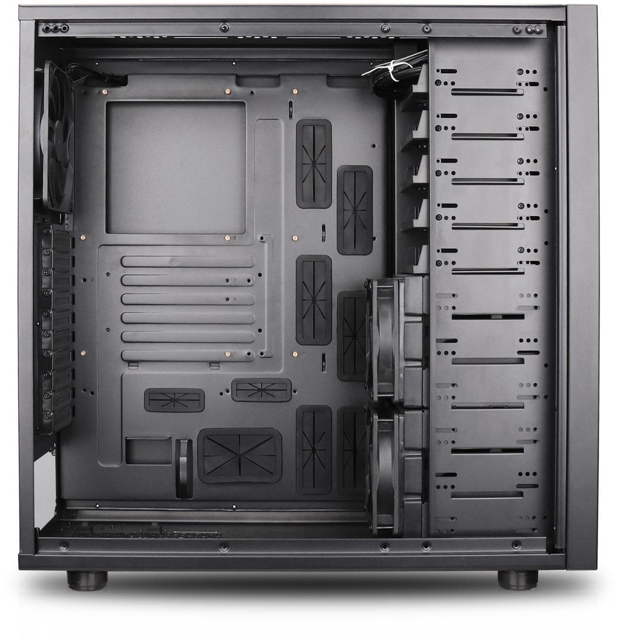 Alt view image 6 of 10 - Rosewill Full Tower Workstation Case | Server Chassis | Supports up to 8 3.5" Hot-Swap 3.5"/2.5" SATA/SAS and 4 2.5" SSD | E-ATX Compatible | 1x 14cm PWM Fan | USB 3.2 Type-C | Ideal for AI Servers, DIY NAS, Media Servers - THOR NAS PRO