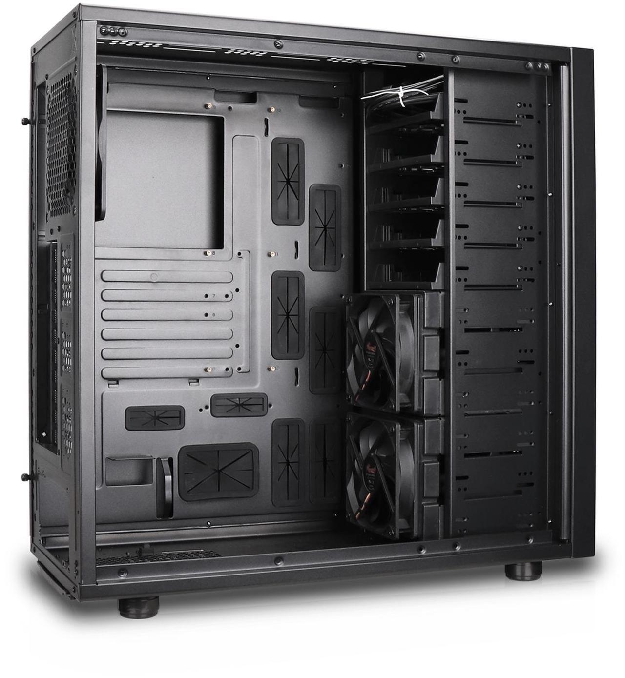 Alt view image 8 of 10 - Rosewill Full Tower Workstation Case | Server Chassis | Supports up to 8 3.5" Hot-Swap 3.5"/2.5" SATA/SAS and 4 2.5" SSD | E-ATX Compatible | 1x 14cm PWM Fan | USB 3.2 Type-C | Ideal for AI Servers, DIY NAS, Media Servers - THOR NAS PRO