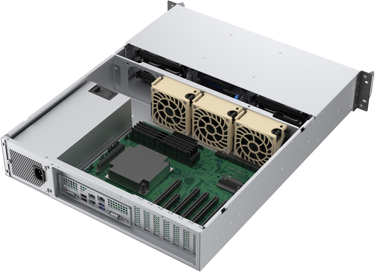 Open Box: Rosewill 2U Rackmount Server Chassis | Supports up to 8 x 3.5" HDD | ATX Motherboard Support | 2U/CRPS PSU | 3x 80mm PWM Fans | USB 3.2 Type-C | RSV-Z2008 - Newegg.com - Open Box condition - Image 17