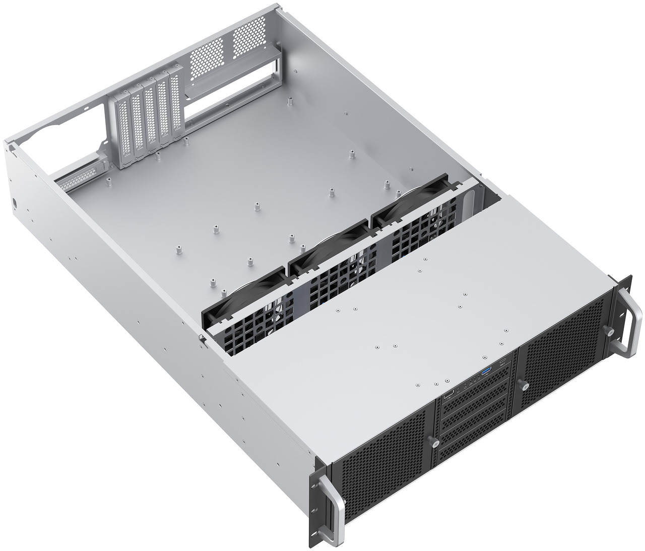 Open Box: Rosewill 3U Rackmount Server Chassis | Supports up to 14 x 3.5" HDD | ATX Compatible | 5 x 120mm PWM Fans + 2 x 80mm PWM Fans | USB 3.2 Type-C | RSV-Z3014 - Newegg.com - Open Box condition - Image 23
