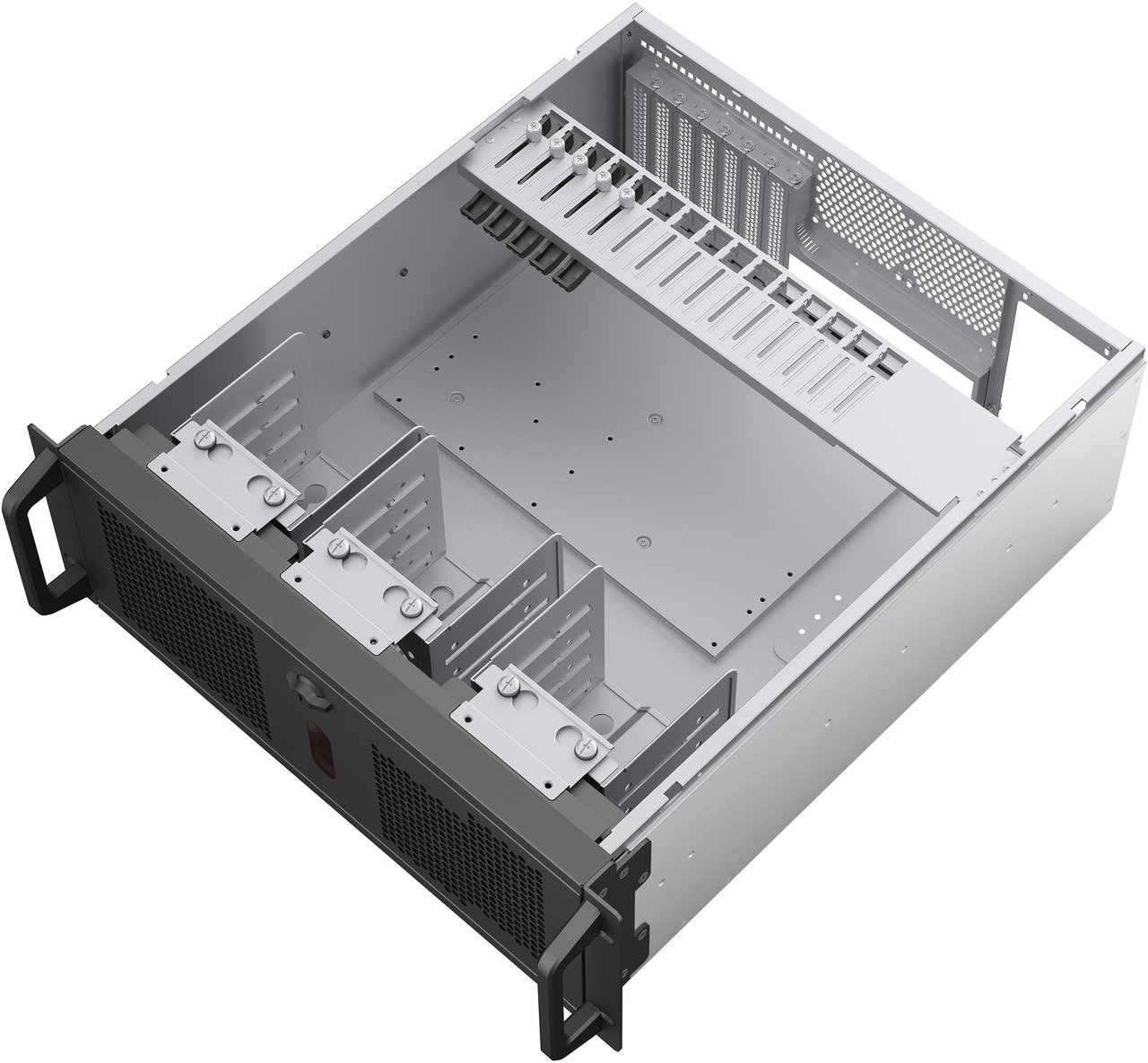 Open Box: Rosewill 4U Rackmount Server Chassis | Expands to 12 x 3.5" HDD | Massive ATX & PCIe Compatibility | 2x 120mm PWM Fans + 2x 80mm PWM Fans | USB 3.2 Type-C | RSV-R4012 - Newegg.com - Open Box condition - Image 24
