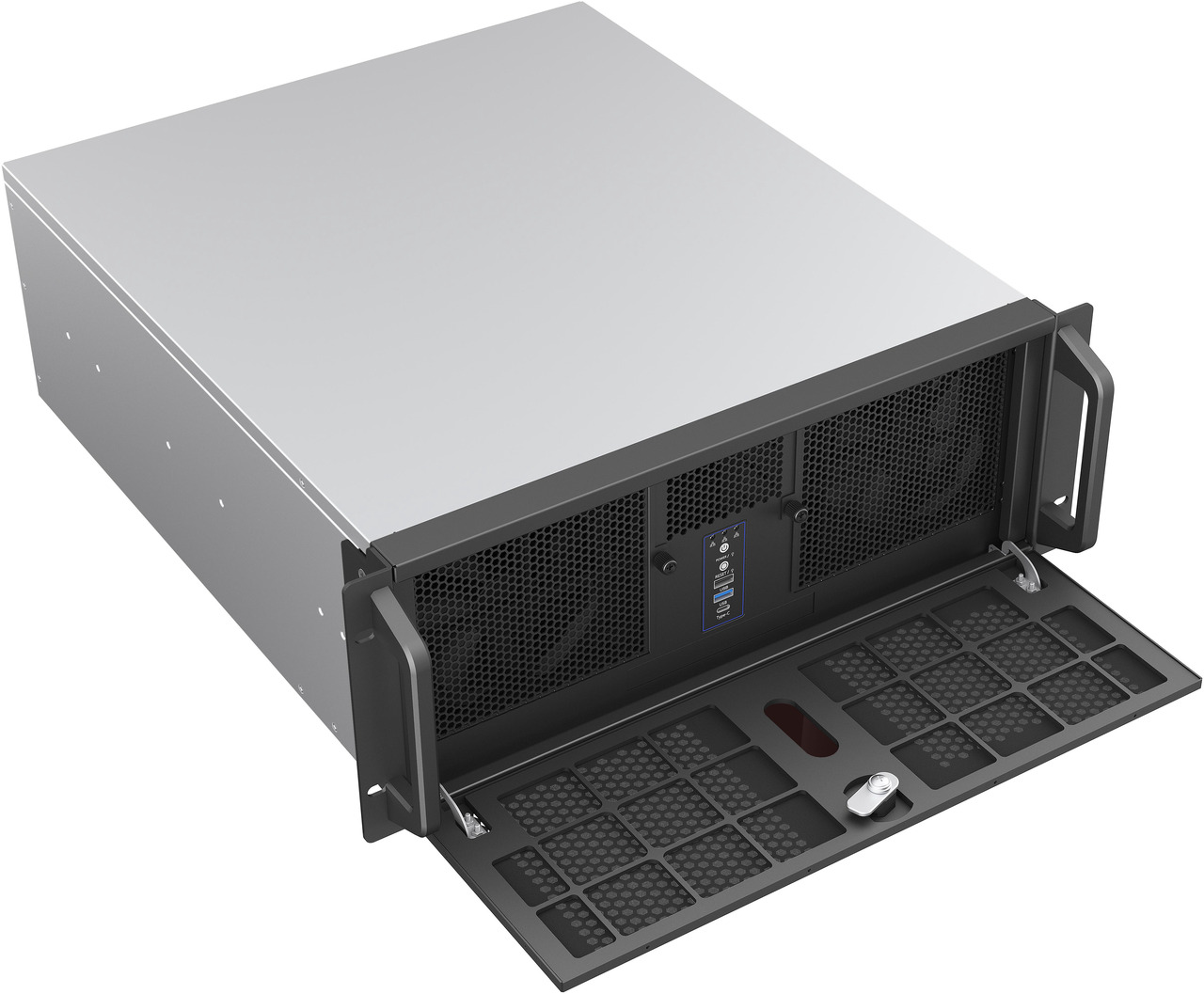 Open Box: Rosewill 4U Rackmount Server Chassis | Expands to 12 x 3.5" HDD | Massive ATX & PCIe Compatibility | 2x 120mm PWM Fans + 2x 80mm PWM Fans | USB 3.2 Type-C | RSV-R4012 - Newegg.com - Open Box condition - Image 19