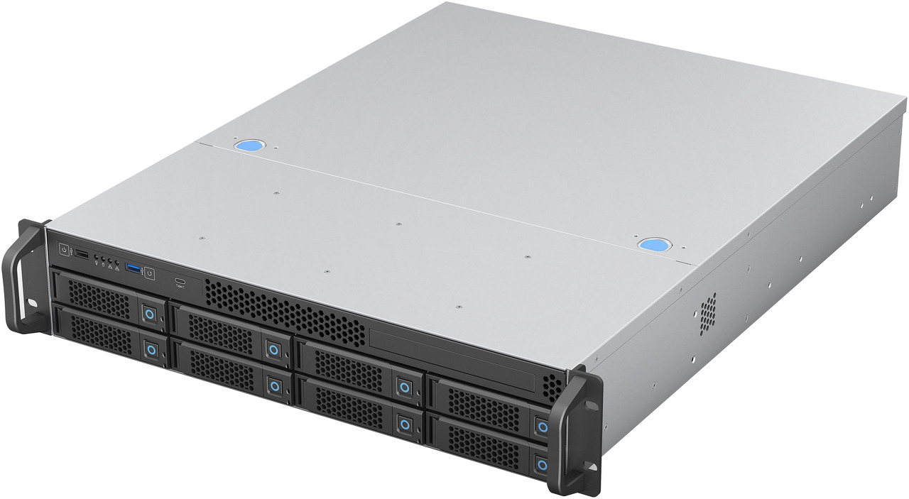 Open Box: Rosewill 2U Rackmount Server Chassis | Supports up to 8 3.5" 12Gbps Hot Swap SATA/SAS | E-ATX Compatible | 2U/CRPS PSU | 3x 8038 PWM Fan | USB 3.2 Type-C | RSV-H208 - Newegg.com - Open Box condition - Image 12