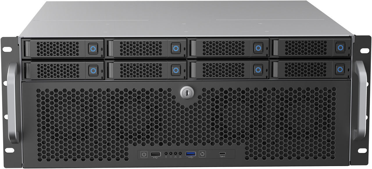 Open Box: Rosewill 4U Rackmount Server Chassis | Server Chassis | Supports up to 8 3.5" 12Gbps Hot Swap SATA/SAS | ATX Compatible | 6x 80mm PWM Fan | USB 3.2 Type-C | RSV-H408 - Newegg.com - Open Box condition - Image 18