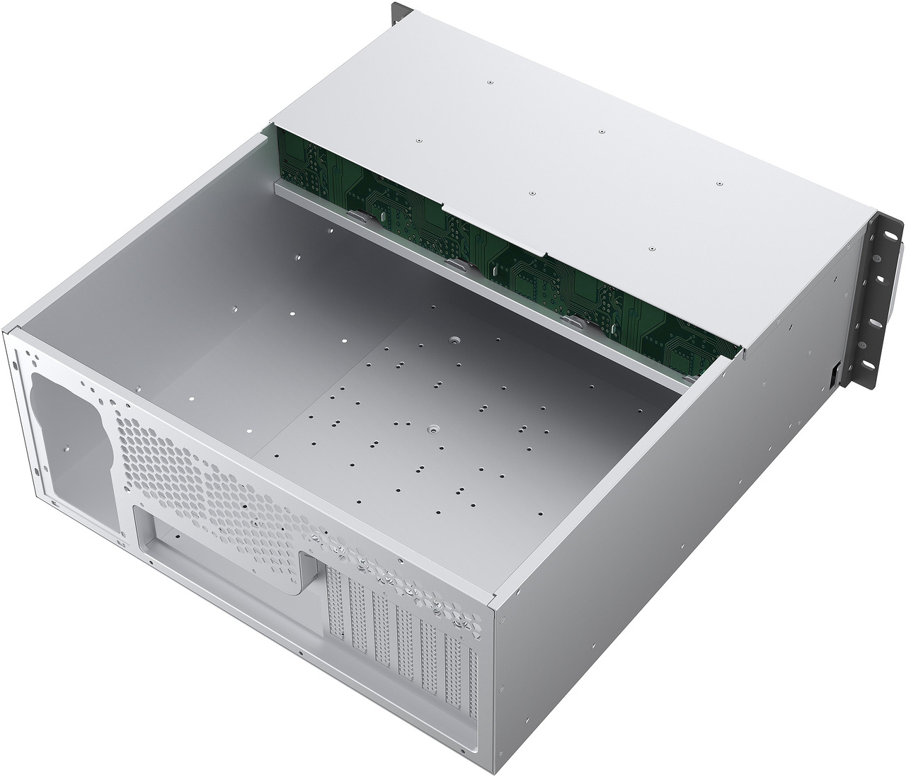 Open Box: Rosewill 4U Rackmount Server Chassis | Server Chassis | Supports up to 8 3.5" 12Gbps Hot Swap SATA/SAS | ATX Compatible | 6x 80mm PWM Fan | USB 3.2 Type-C | RSV-H408 - Newegg.com - Open Box condition - Image 19