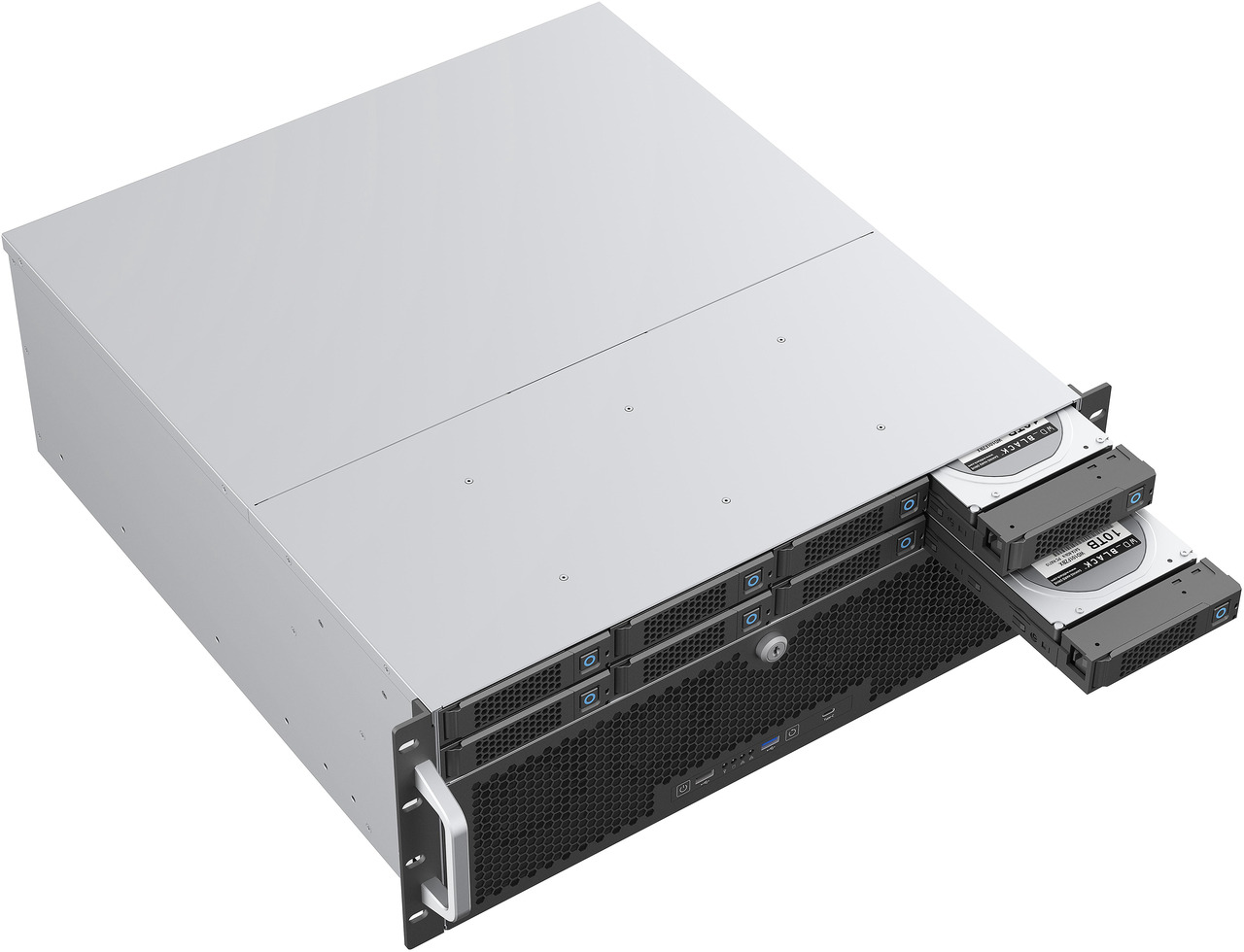 Open Box: Rosewill 4U Rackmount Server Chassis | Server Chassis | Supports up to 8 3.5" 12Gbps Hot Swap SATA/SAS | ATX Compatible | 6x 80mm PWM Fan | USB 3.2 Type-C | RSV-H408 - Newegg.com - Open Box condition - Image 28