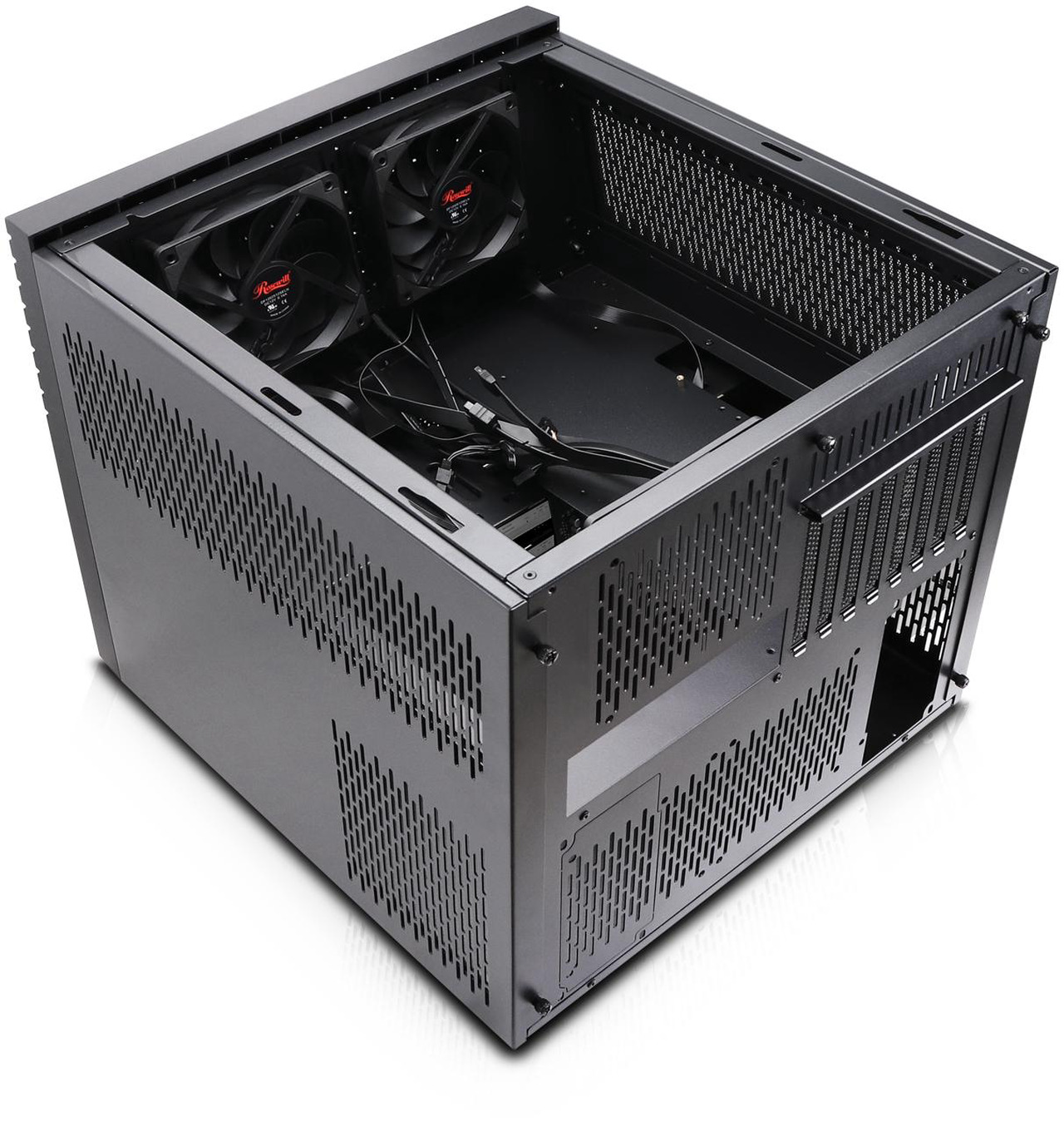 Open Box: Rosewill HEARTH NAS | Server Chassis | Supports up to 6 x 3.5" Hot Swap HDD and 6 x 2.5" SSD | E-ATX Compatible | 5 x 120mm PWM Fan | 2 x 5.25" Bay | USB 3.2 Type-C | Ideal for Home Servers, DIY NAS - Newegg.com - Open Box condition - Image 20