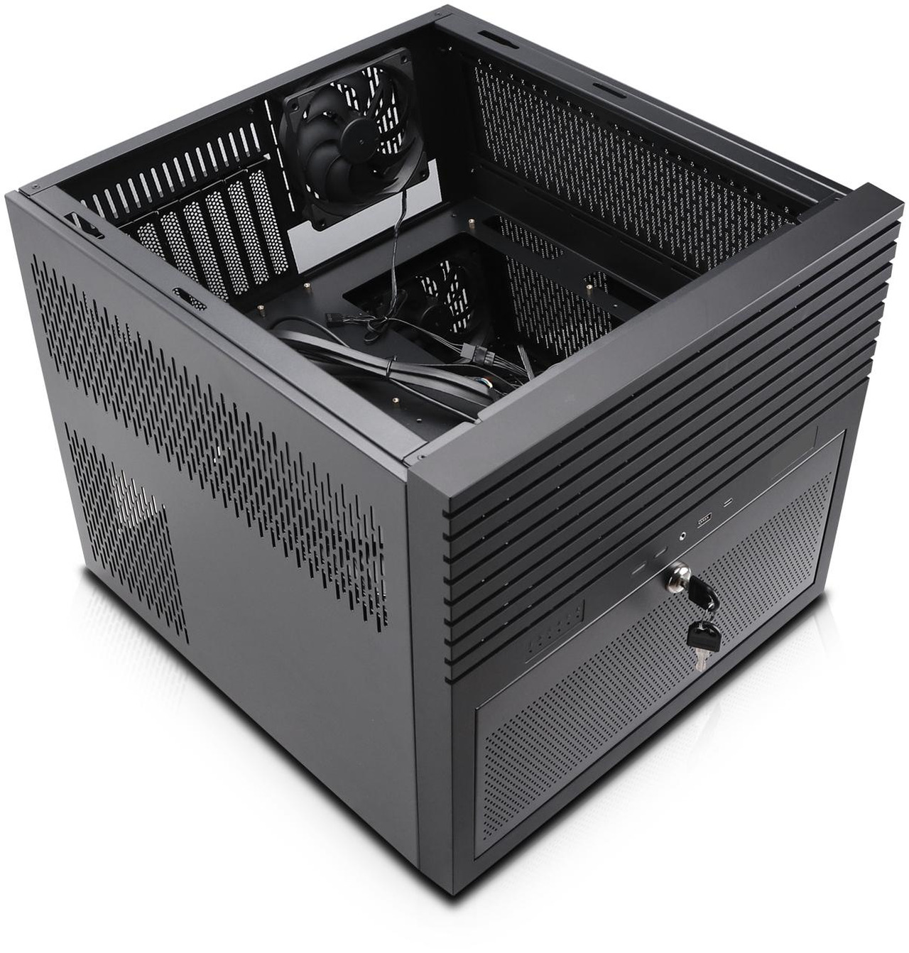 Open Box: Rosewill HEARTH NAS | Server Chassis | Supports up to 6 x 3.5" Hot Swap HDD and 6 x 2.5" SSD | E-ATX Compatible | 5 x 120mm PWM Fan | 2 x 5.25" Bay | USB 3.2 Type-C | Ideal for Home Servers, DIY NAS - Newegg.com - Open Box condition - Image 21