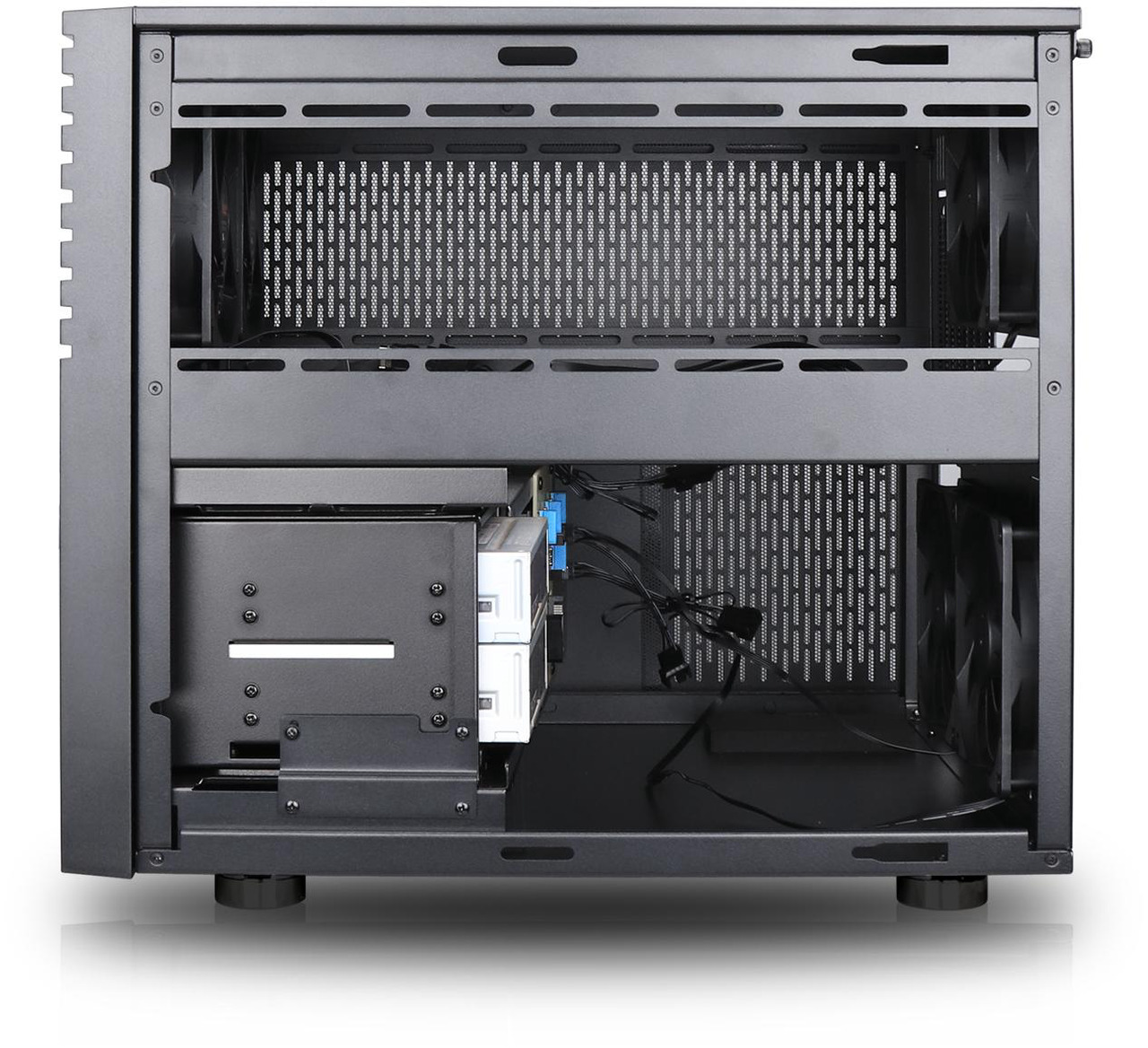 Open Box: Rosewill HEARTH NAS | Server Chassis | Supports up to 6 x 3.5" Hot Swap HDD and 6 x 2.5" SSD | E-ATX Compatible | 5 x 120mm PWM Fan | 2 x 5.25" Bay | USB 3.2 Type-C | Ideal for Home Servers, DIY NAS - Newegg.com - Open Box condition - Image 22