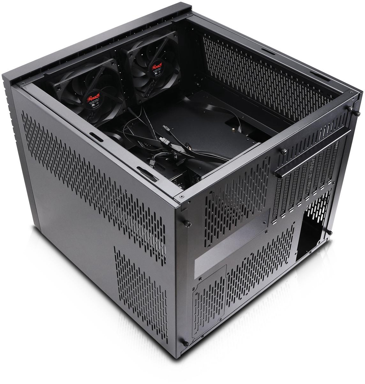 Open Box: Rosewill HEARTH NAS PRO | Server Chassis | Supports up to 12 x 3.5" Hot Swap HDD and 6 x 2.5" SSD | E-ATX Compatible | 5 x 120mm PWM Fans | 240mm AIO Support | USB 3.2 Type-C | Ideal for Home Servers - Newegg.com - Open Box condition - Image 21