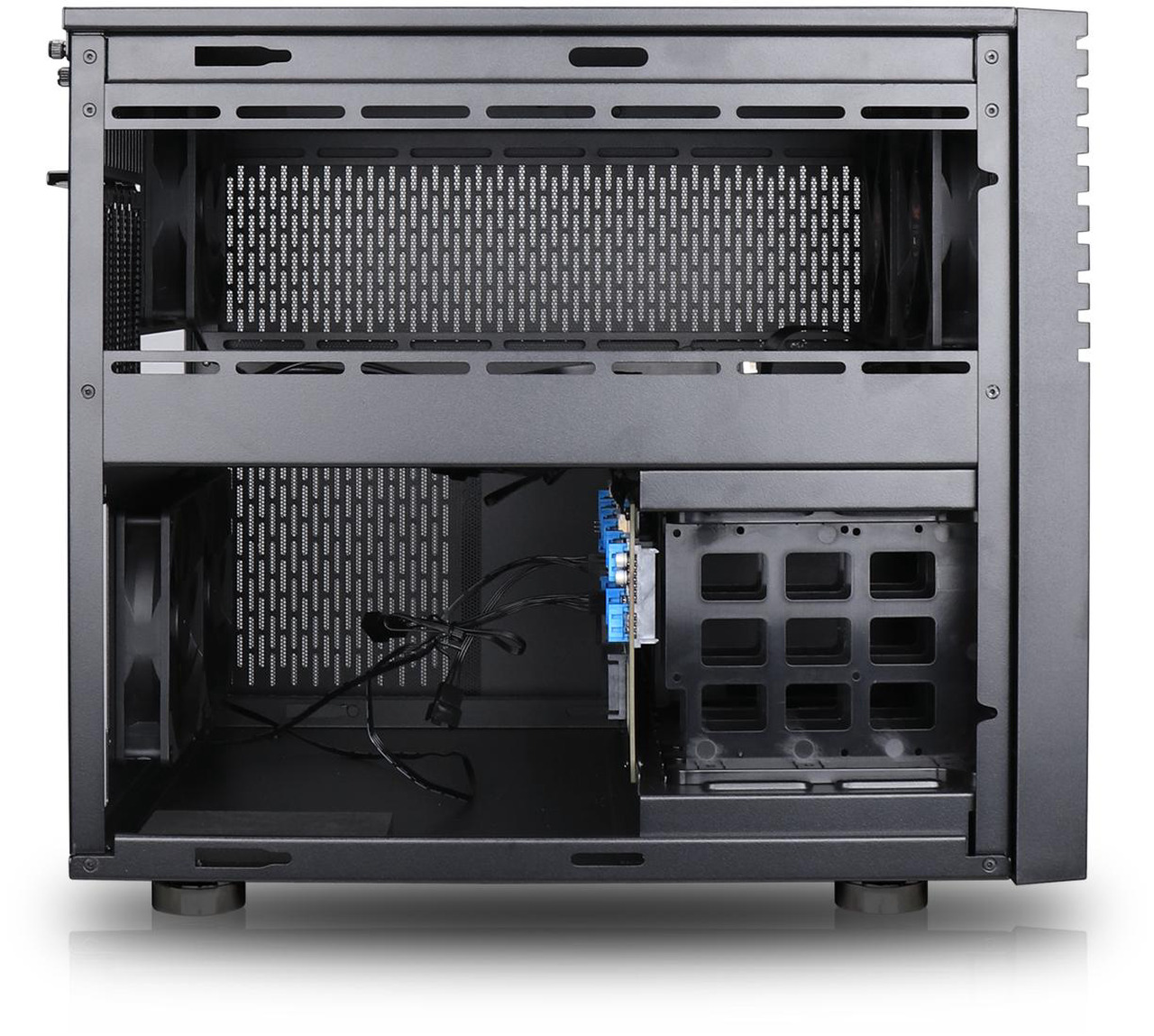 Open Box: Rosewill HEARTH NAS PRO | Server Chassis | Supports up to 12 x 3.5" Hot Swap HDD and 6 x 2.5" SSD | E-ATX Compatible | 5 x 120mm PWM Fans | 240mm AIO Support | USB 3.2 Type-C | Ideal for Home Servers - Newegg.com - Open Box condition - Image 23