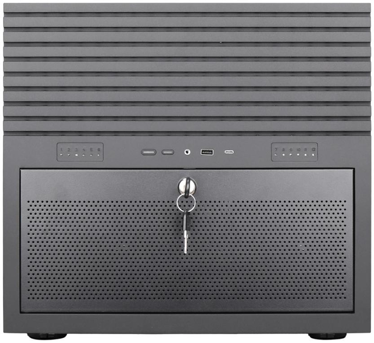 Open Box: Rosewill HEARTH NAS PRO | Server Chassis | Supports up to 12 x 3.5" Hot Swap HDD and 6 x 2.5" SSD | E-ATX Compatible | 5 x 120mm PWM Fans | 240mm AIO Support | USB 3.2 Type-C | Ideal for Home Servers - Newegg.com - Open Box condition - Image 16