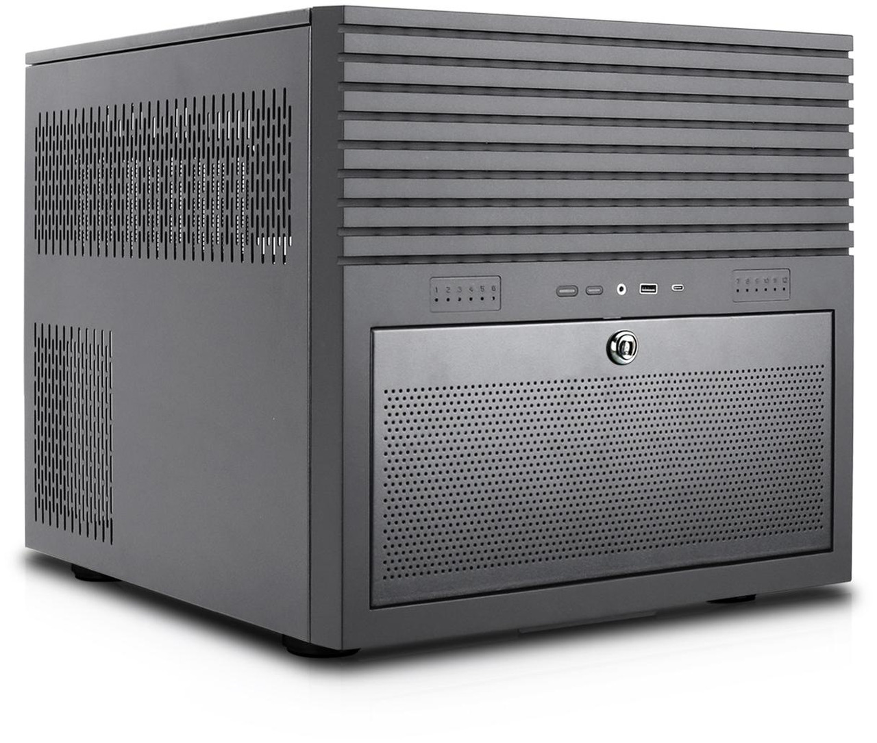 Open Box: Rosewill HEARTH NAS PRO | Server Chassis | Supports up to 12 x 3.5" Hot Swap HDD and 6 x 2.5" SSD | E-ATX Compatible | 5 x 120mm PWM Fans | 240mm AIO Support | USB 3.2 Type-C | Ideal for Home Servers - Newegg.com - Open Box condition - Image 13