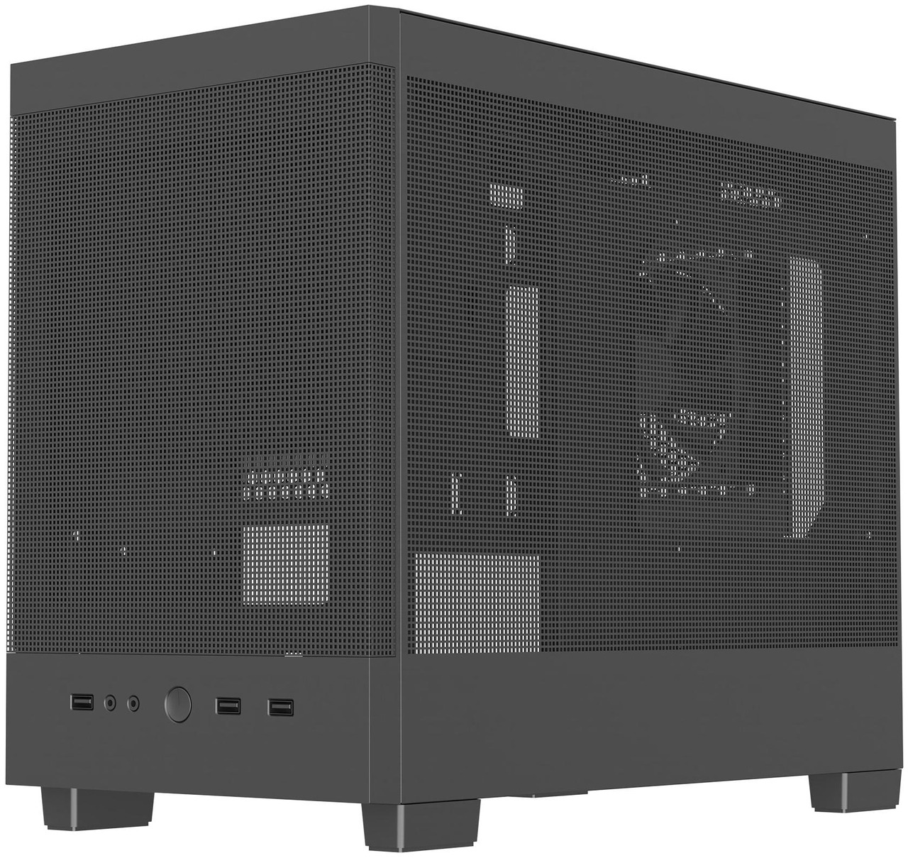 Open Box: Rosewill Micro ATX Mini PC Computer Case with Pre-Installed 400W Power Supply | Left Temper Glass Side Panel | Front and Side Mesh | 240mm & 280mm Radiator Support | 1 x USB 2.0 | 2 x USB 3.0 - Newegg.com - Open Box condition - Image 17