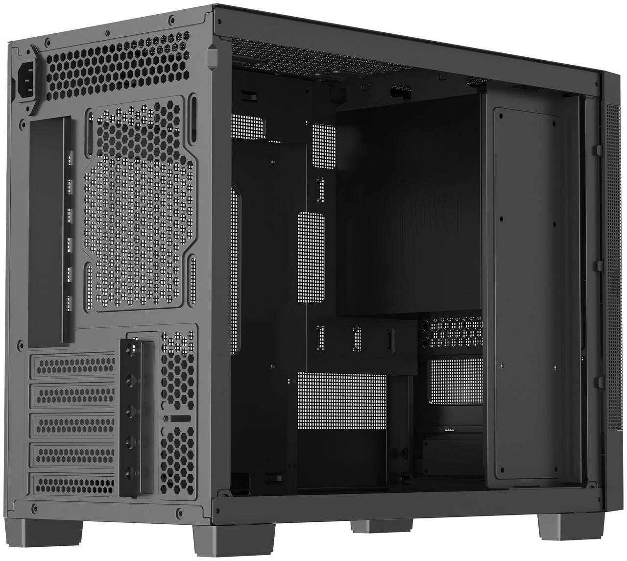 Open Box: Rosewill Micro ATX Mini PC Computer Case with Pre-Installed 400W Power Supply | Left Temper Glass Side Panel | Front and Side Mesh | 240mm & 280mm Radiator Support | 1 x USB 2.0 | 2 x USB 3.0 - Newegg.com - Open Box condition - Image 19