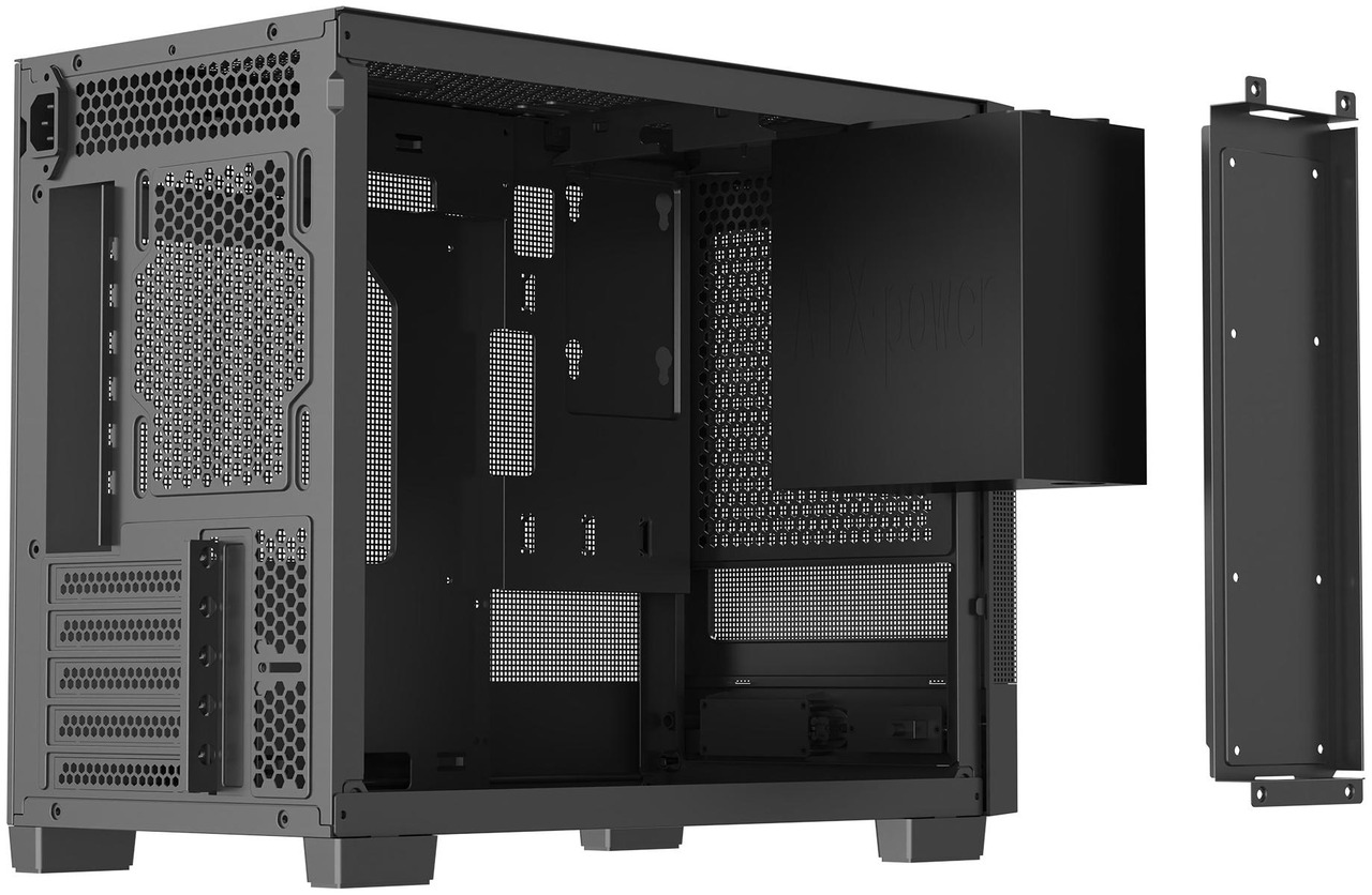 Open Box: Rosewill Micro ATX Mini PC Computer Case with Pre-Installed 400W Power Supply | Left Temper Glass Side Panel | Front and Side Mesh | 240mm & 280mm Radiator Support | 1 x USB 2.0 | 2 x USB 3.0 - Newegg.com - Open Box condition - Image 20