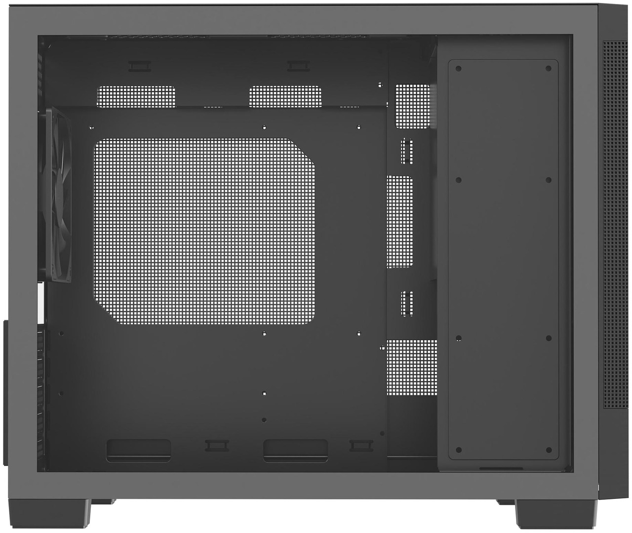 Open Box: Rosewill Micro ATX Mini PC Computer Case with Pre-Installed 400W Power Supply | Left Temper Glass Side Panel | Front and Side Mesh | 240mm & 280mm Radiator Support | 1 x USB 2.0 | 2 x USB 3.0 - Newegg.com - Open Box condition - Image 21