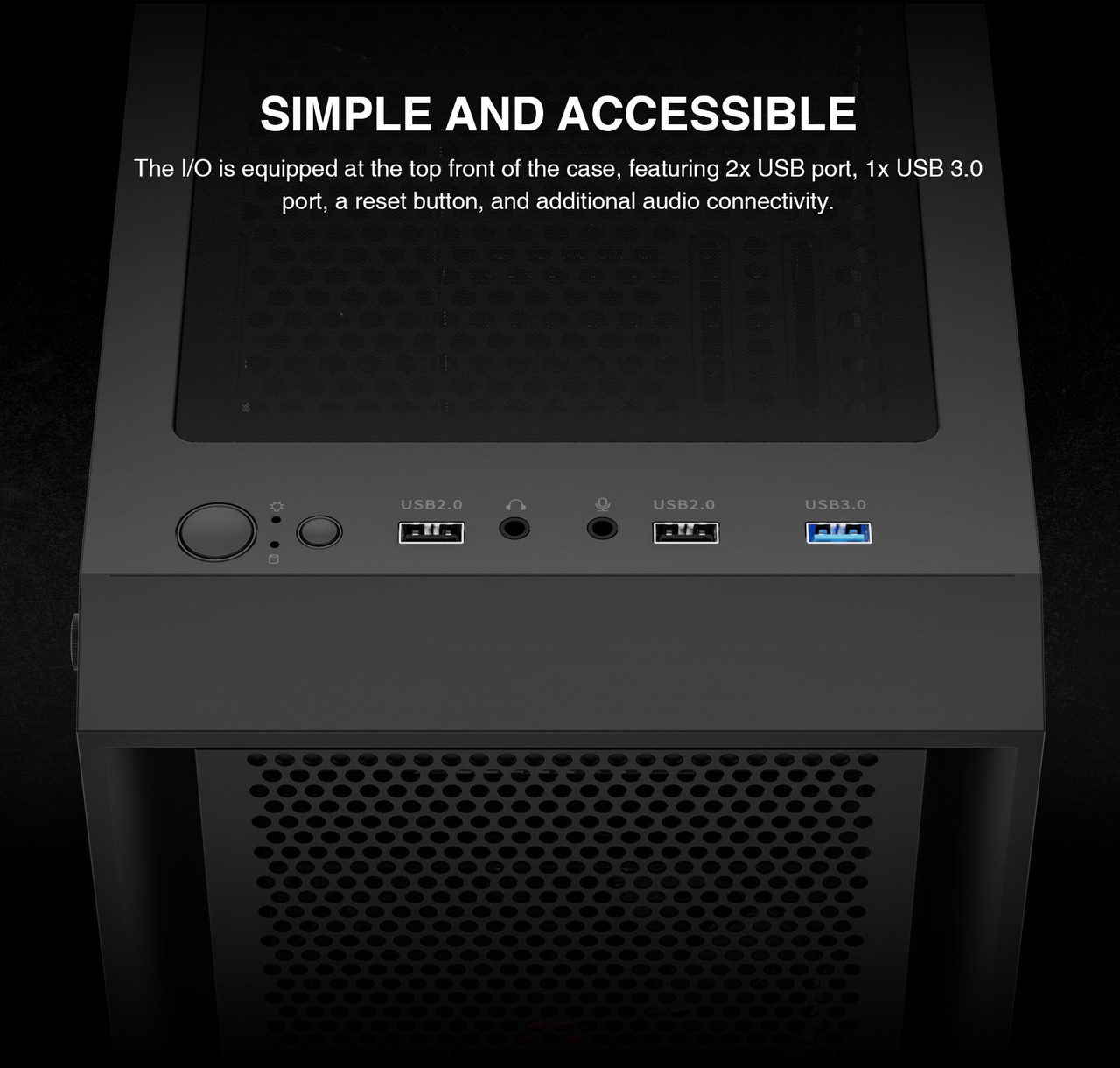 Open Box: Rosewill ATX Mid Tower Gaming Computer PC Case with Side Tempered Glass, Preinstalled 4 x 120mm PWM Fans, Support Up to 6 x 120mm Fans, 360mm AIO/Radiator, 340mm GPU/VGA, 160mm CPU Air Cooler - Newegg.com - Open Box condition - Image 14