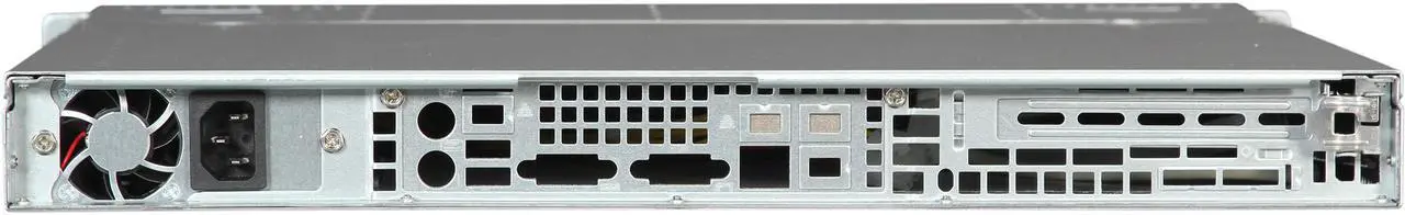 Alt view image 4 of 7 - SUPERMICRO SuperChassis CSE-813MTQ-520CB Black 1U Rackmount Server Case 520W
