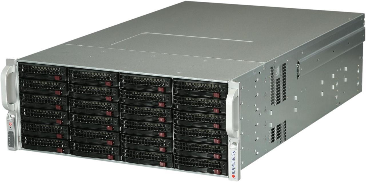 Main image of SUPERMICRO SuperChassis CSE-847E26-RJBOD1 Black 4U Rackmount Server Chassis 1400W Redundant
