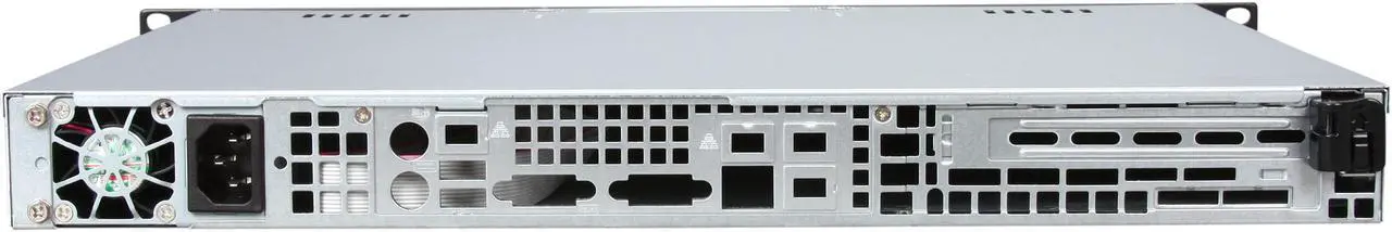 Alt view image 4 of 7 - SUPERMICRO SuperChassis CSE-512L-200B Black 1U Rackmount Server Case 200W