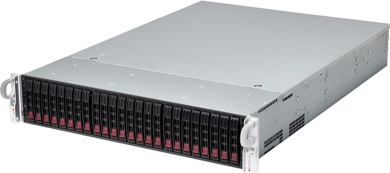 Main image of SUPERMICRO CSE-216BE16-R920LPB Black 2U Rackmount Chassis 920W high-efficiency AC-DC Redundant power supplies with PMBus and I2C